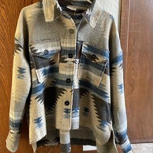 La miel Southwest Flannel Jacket L